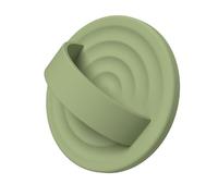 COFFKER Magnetic Phone Ring Grip Holder, Silicone Finger Loop Grip, Compatible with MasSafe, Back of Phone for iPhone Pro Max/Plus/16/15/15/14/13/12 Series, Tea Green