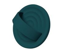 COFFKER Magnetic Phone Ring Grip Holder, Silicone Finger Loop Grip, Compatible with MasSafe, Back of Phone for iPhone Pro Max/Plus/16/15/15/14/13/12 Series, Dark Green
