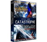 coffret 2 dvd catastrophe 2 : super typhoon / odyssee 2012, titanic