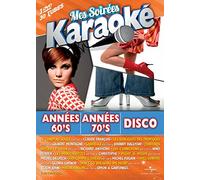 Coffret 3 DVD Karaoke : Années 60's, 70's, Disco