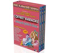 Coffret 3 DVD Karaoké Mania "Johnny & Sylvie & Cloclo"