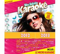 Coffret 3 DVD + Micro Mes Soirees Karaoke Vol 8 - 2013 Vol 1 + Vol 2 + 2012 Vol 1