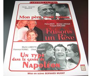 coffret 3 DVD Sacha GUITRY : Mon père avait raison, Faisons un rêve, Un type dans le genre Napoléon