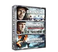 Coffret 3 films de guerre - Okinawa + Rommel, le stratège du 3ème Reich + Kamikaze, assaut dans le Pacifique [Blu-ray]