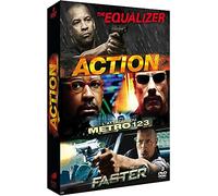 Coffret Action : The Equalizer + L'attaque du métro 123 + Faster