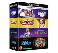 Années 1980-4 Films Collection : Les Goonies + Gremlins + Beetlejuice + Ready Player One [4K Ultra HD + Blu-Ray]