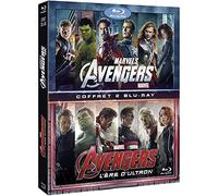 Coffret avengers : avengers 1 ;avengers 2 : l'ère d'ultron [Blu-ray] [FR Impo...