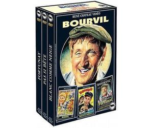 Coffret Bourvil : Fortunat ; Pas Si Bête ; Blanc Comme Neige
