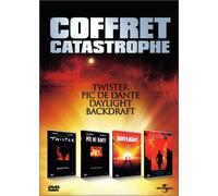 Coffret Catastrophe 4 DVD : Twister / Le Pic de Dante / Daylight / Backdraft