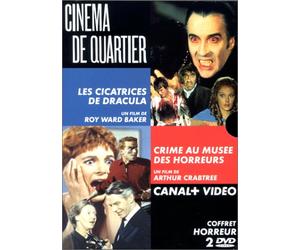 Coffret cinéma de quartier 2 DVD : Les Cicatrices de Dracula / Crime au musée des horreurs