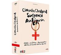 COFFRET CLAUDE CHABROL SUSPENSE AU FEMININ - 5 DVD