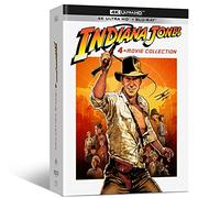 Coffret Digipack Indiana Jones 4 Films [Combo 4 UHD 5 BLURAY [4K Ultra HD Blu-Ray Bonus-Édition Limitée]