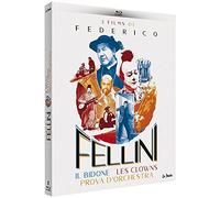 Coffret Fellini - 3 Blu-Ray [Il Bidone + Les Clowns + Prova D'orchestra]