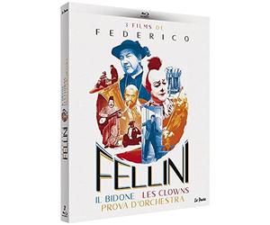 Coffret Fellini - 3 Blu-Ray [Il Bidone + Les Clowns + Prova D'orchestra]