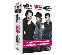 Coffret - Gad Elmaleh, Papa est en haut + Florence Foresti, Motherfucker + Jamel, tout sur Jamel
