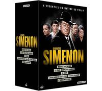 Coffret Georges Simenon : Le chat + L'étoile du nord + L'horloger de Saint-Paul + Maigret voit rouge + L'ours en peluche + Le train + La veuve Couderc