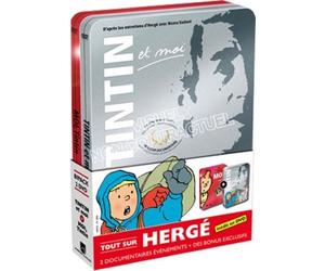 Coffret Herge : Tintin et moi / moi Tintin - Edition limitée 2 DVD (DVD) Herge