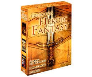 Coffret Heroic Fantasy 3 DVD : Conan le barbare / Ladyhawke / Legend