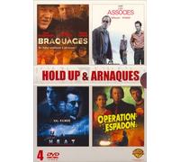 Coffret Hold Up & arnaques 4 DVD : Braquages / Les associés / Heat / Opération Espadon