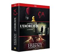 Coffret Horreur Incontournables - CA (2017) /Freddy Les Griffes de la Nuit - L'Exorciste - 3 Films - Coffret Blu-Ray