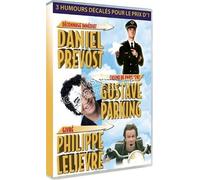 Coffret Humour 3 DVD : Daniel Prevost : DA©connage immA©diat / Philippe LeliA¨vre : GivrA© / Gustave Parking : J'vous laisse rA©flA©chir lA -d'ssus