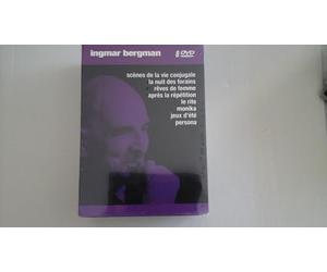 Coffret Ingmar Bergman violet 8 DVD : scene de la vie conjugale / la nuit des forrains / reve de femme / apres la repetition /