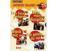 Coffret Jacques Villeret 4 DVD : Les Frères Pétard / Bête mais discipliné / Black Mic-Mac / La Galette du roi
