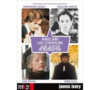Coffret James Ivory (Roseland / Les européens / Jane Austen in Manhattan)