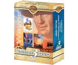 Coffret John Wayne 3 DVD : La Prisonnière du désert / Rio Bravo / Les Cowboys