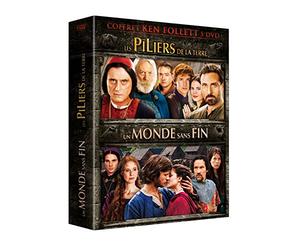 Coffret Ken Follett 5DVD - Les piliers de la terre + Un monde sans fin