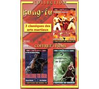 Coffret kung-fu : les derniers jours du dragon ; challenge the ninja ; foudroyant de shaolin