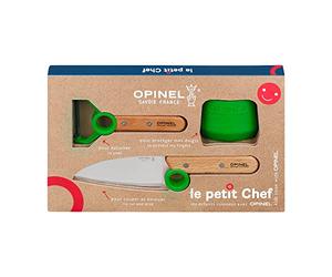 Coffret Le Petit Chef Bois Vert Opinel