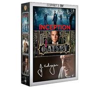 Coffret Leonardo DiCaprio - Inception + Gatsby le magnifique + J. Edgar