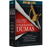 Coffret Les chefs d'oeuvre d'Alexandre Dumas (Le Comte de Monte-Cristo + + Les compagnons de Jehu + Les mohicans de Paris + D'Artagnan)