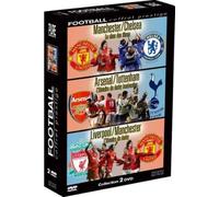 Coffret Les grands duels anglo-saxons : Manchester/Chelsea - Arsenal/Tottenham - Liverpool/Manchester