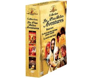 Coffret Les plus belles aventures 3 DVD - Vol.1 : Khartoum / La Plus grande histoire jamais contée / La route des Indes
