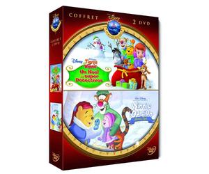 Coffret - Mes amis Tigrou et Winnie : Un Noël de super détectives + Winnie l'Ourson : Joyeux Noël