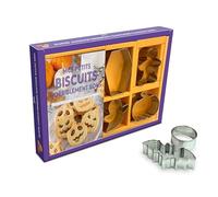 Coffret - Mes petits biscuits horriblement bons: Plus de 20 recettes effrayantes pour se régaler ! Coffret avec 6 emporte-pièces et 1 livre de 64 pages.