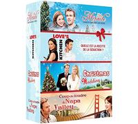 Coffret noA«l 2 : CHRISTMAS WEDDING + Mrs MIRACLE + LOVE'S KITCHEN + COUP DE FOUDRE A NAPA VALLEY