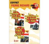 Coffret Pierre Richard 3 DVD : Je suis timide mais je me soigne / La moutarde me monte au nez / Je sais rien mais je dirai tout