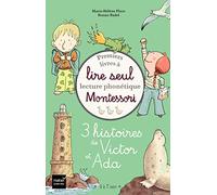 Coffret Premiers livres à lire seul - 3 histoires de Victor et Ada - niveau 3+ Pédagogie Montessori: Coffret en 3 volumes : A l'école en gondole ; Petit veau ; Le phare de l'île