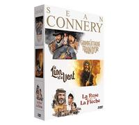 Coffret Sean Connery : La Rose et La Fleche / Le Lion Et Le Vent / La Grande Attaque Du Train D'Or