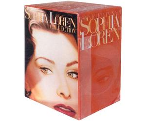 Coffret Sophia Loren 5 VHS : La Diablesse en colant rose / La Péniche du bonheur / C'est arrivé à Naples / Désir sous les ormes / L'Orchidée noire