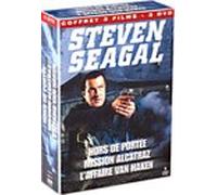 Coffret Steven Seagal 3 DVD : Hors de portée / Mission Alcatraz / L'Affaire Van Haken