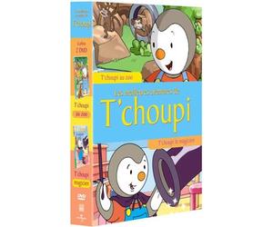 Coffret T'choupi 2 DVD : T'choupi au Zoo / Le Magicien
