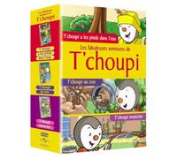 Coffret tchoupi n. 3 : musicien / au zoo / a les pieds dans l'eau