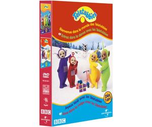 Coffret Teletubbies 2 DVD : Bienvenue dans le monde des Teletubbies / Entrez dans la danse avec es Teletubbies / Joue dans la neige avec les Teletubbies / Joyeux Noël les Teletubbies