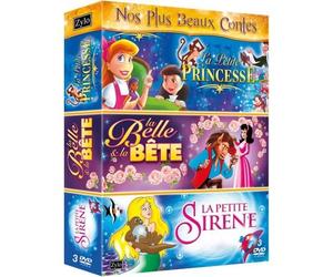 Coffret tri Pack, vol. 3 : la Belle et la bête sirène la Petite Princesse