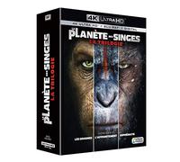 Coffret trilogie la planète des singes : les origines ; l'affrontement ; suprématie 4k ultra hd [Blu-ray]