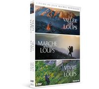 COFFRET VIVRE AVEC LES LOUPS - MARCHE AVEC LES LOUPS - LA VALLEE DES LOUPS - DVD